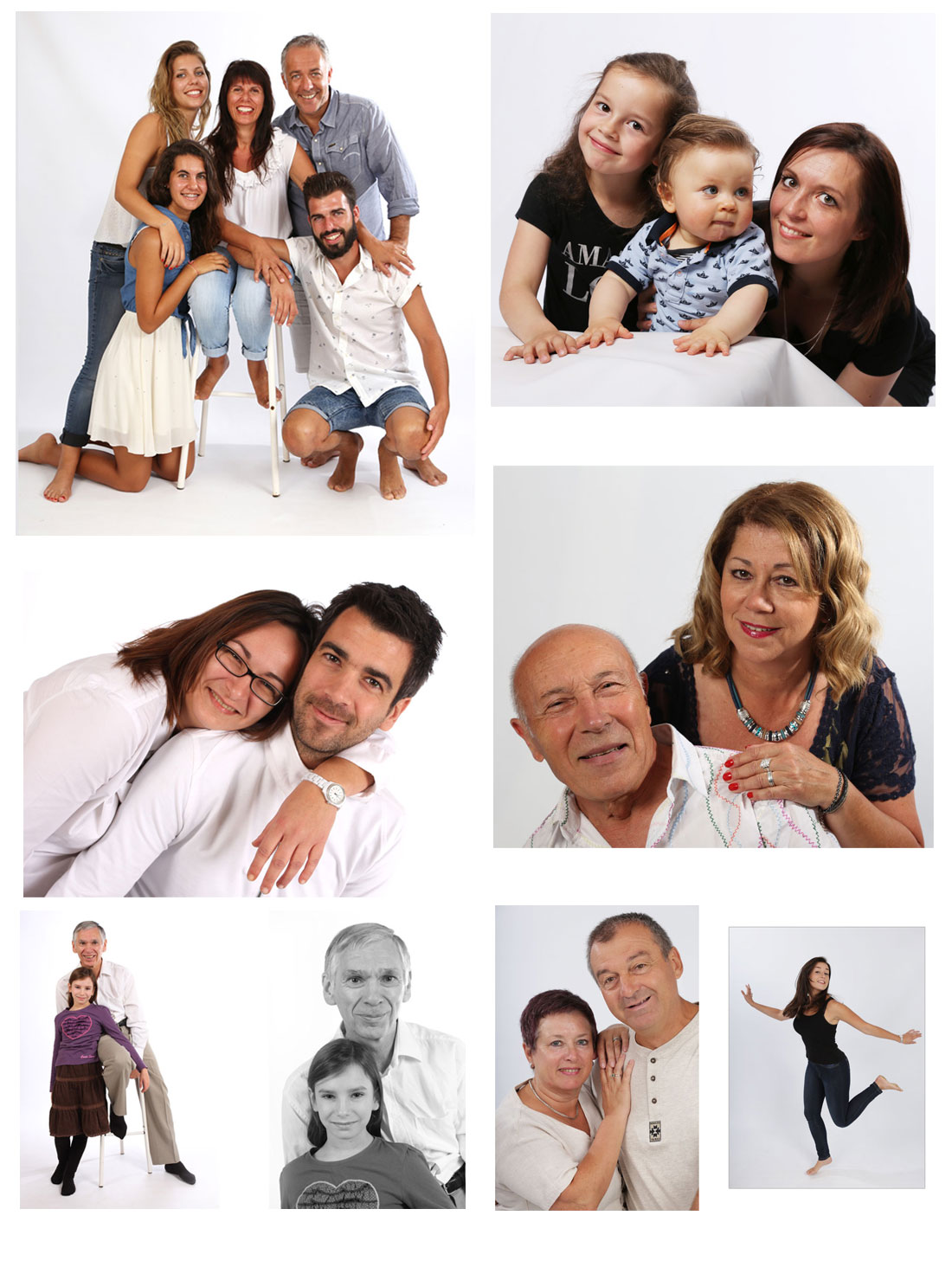 portraits à domicile